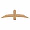 Ekena Millwork Bellingham Timber Gable Bracket, Western Red Cedar, 60"W x 17"H x 5 1/2"D x 5 1/2"F, 7/12 Pitch GBW060X17X0606BEL00SWR - alternate 1